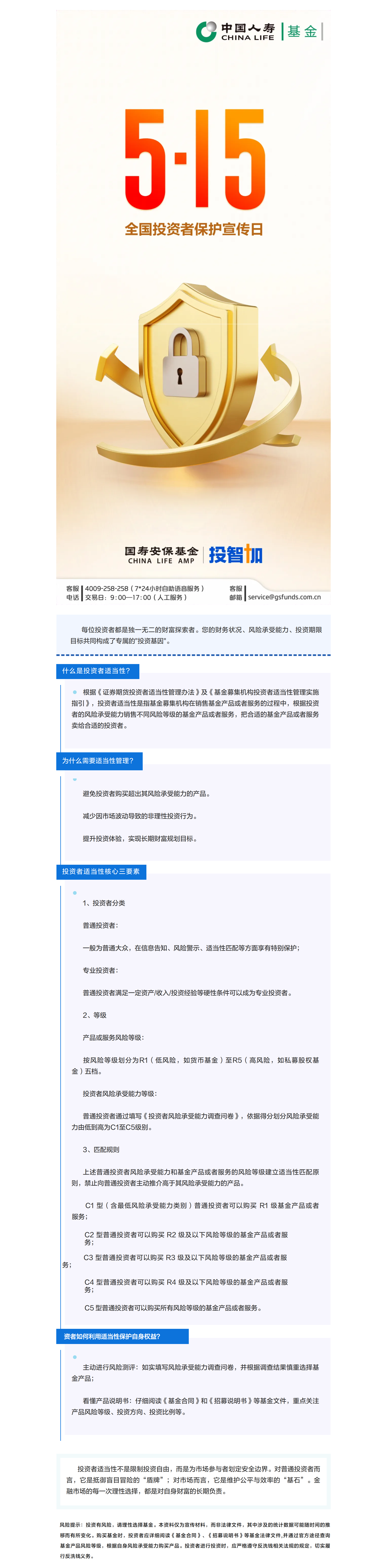 “5·15全国投资者保护宣传日”专题之投资者适当性 金融市场的“安全带”.png